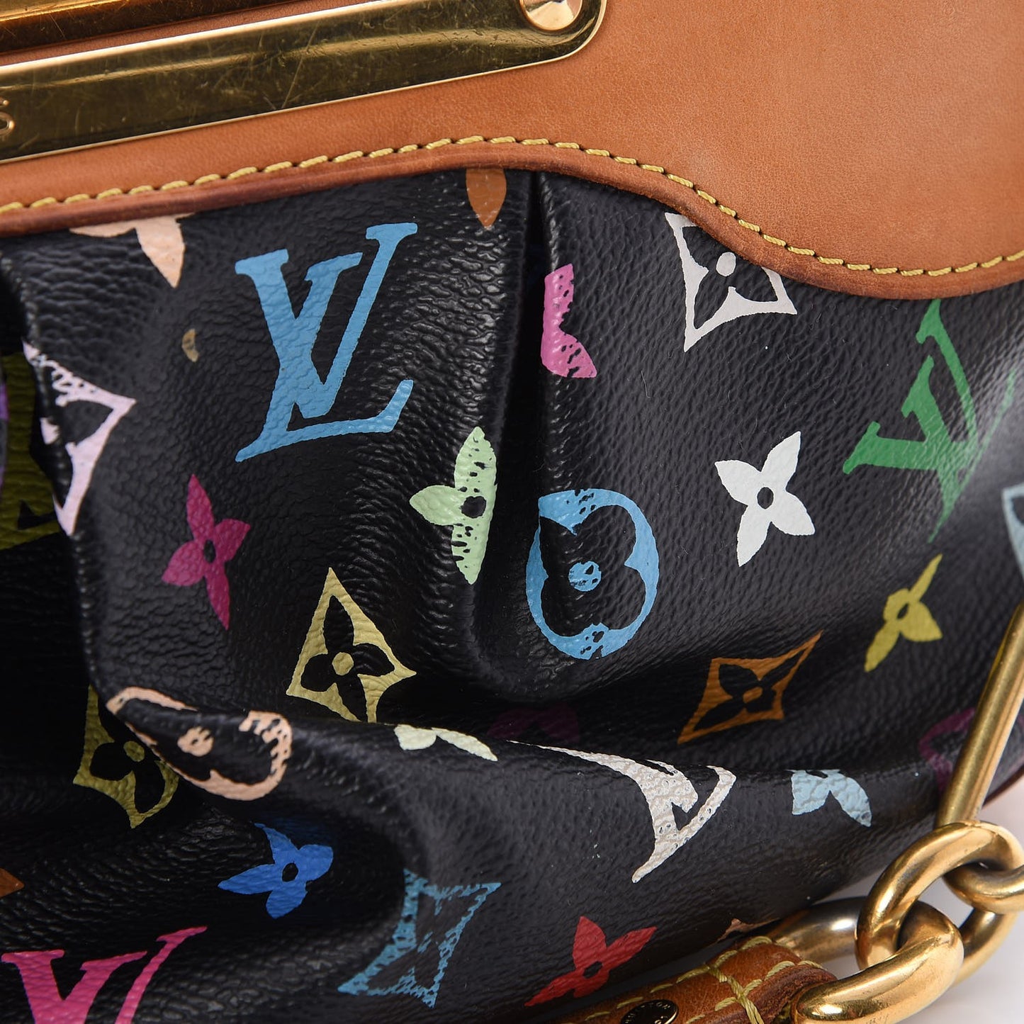 Monogram Multicolor Judy PM Black