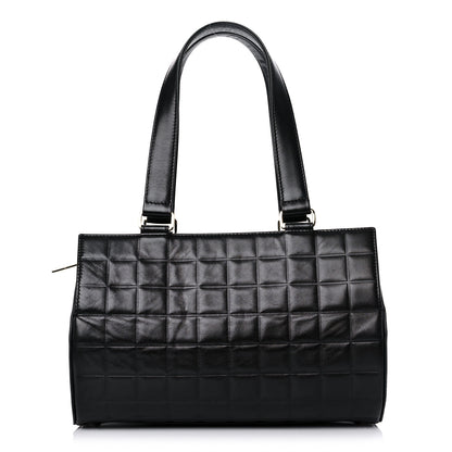 Chanel Lambskin Chocolate Bar Quilted Bag Black 1 of 24