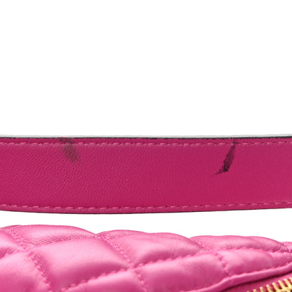 Versace Nappa Quilted Medusa Belt Bag Pink 12 of 14