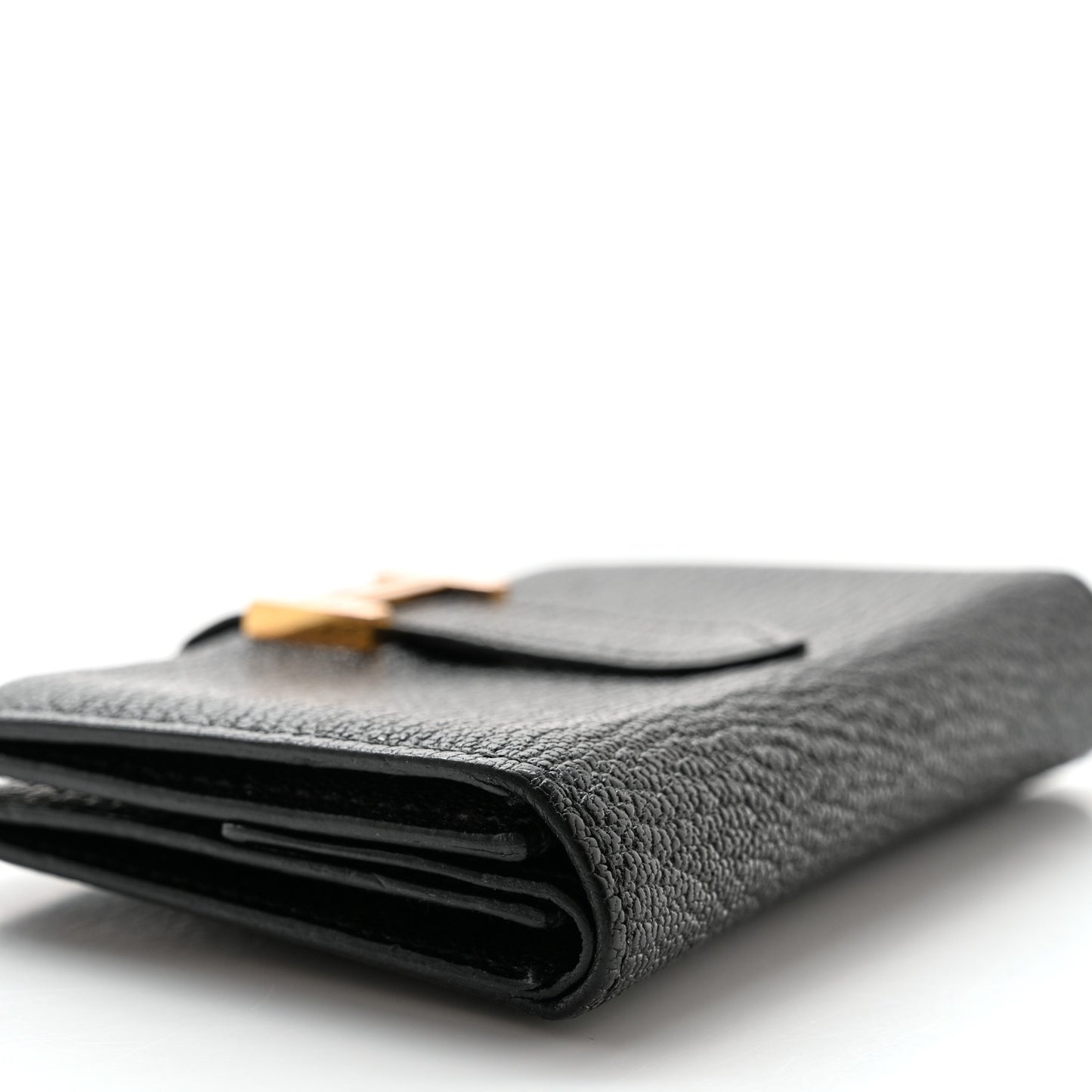 Chevre Mysore Mini Bearn Wallet Black