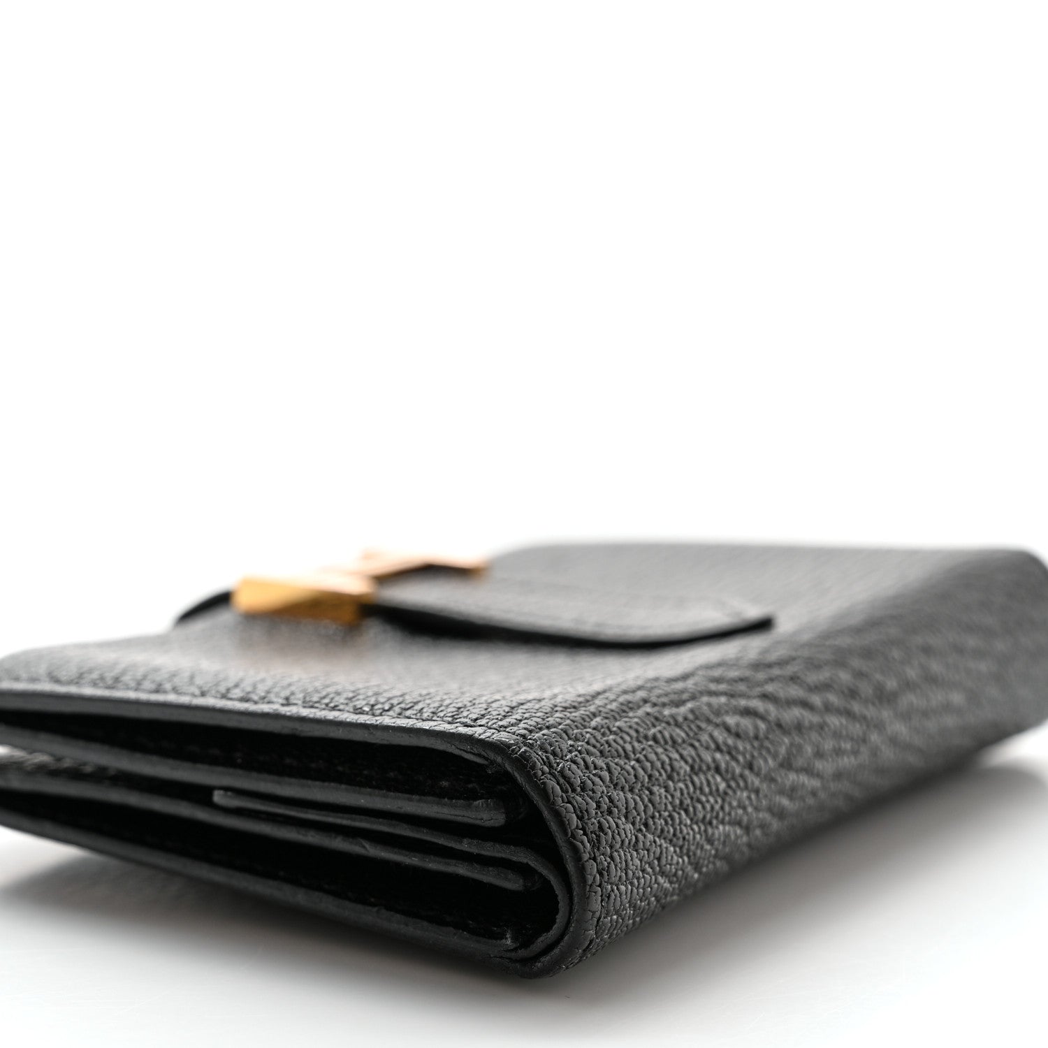 Hermes Chevre Mysore Mini Bearn Wallet Black 9 of 12