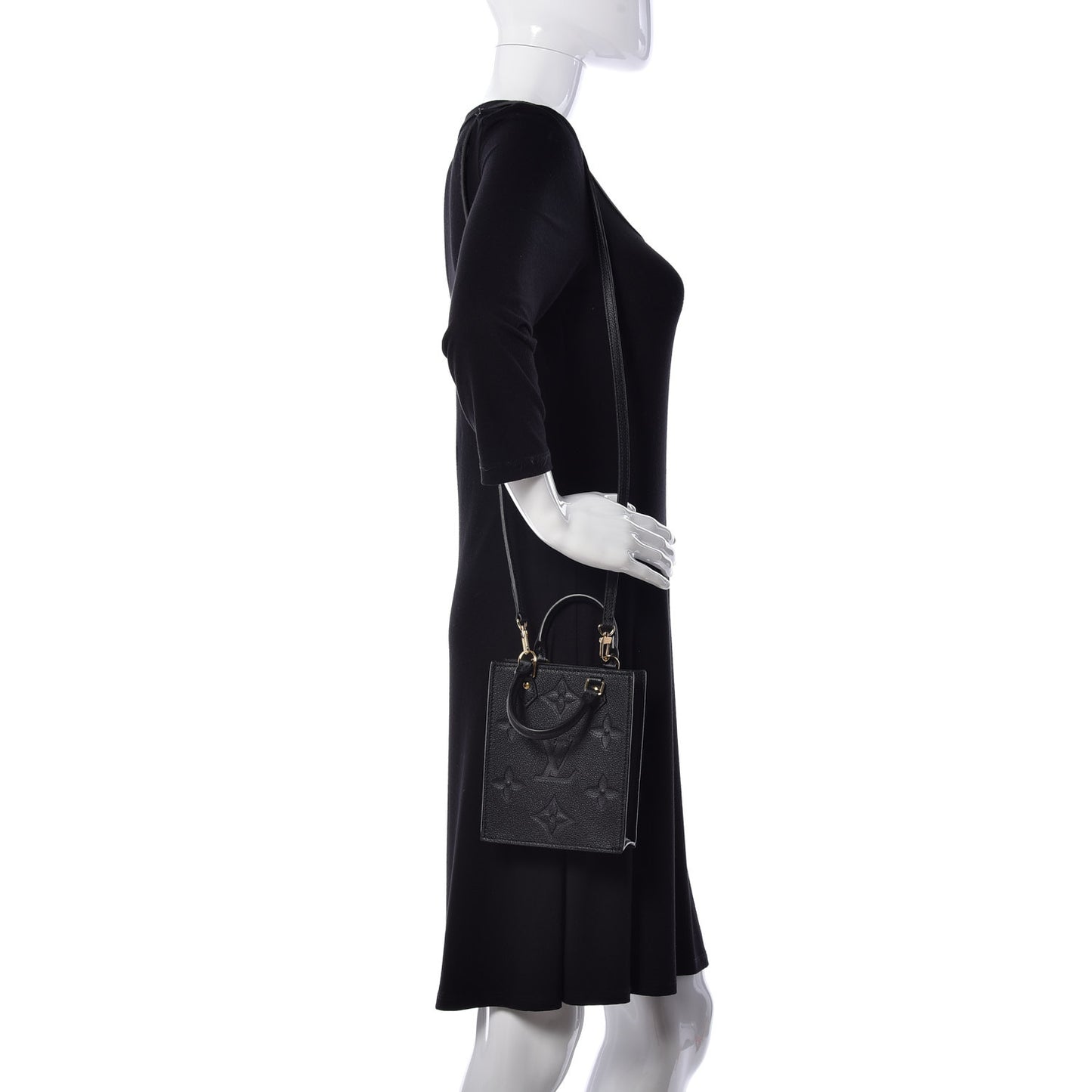 Empreinte Monogram Giant Petit Sac Plat Black