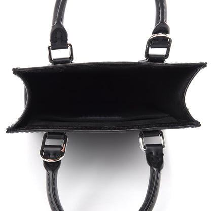 Louis Vuitton Epi Petit Sac Plat Black 5 of 10