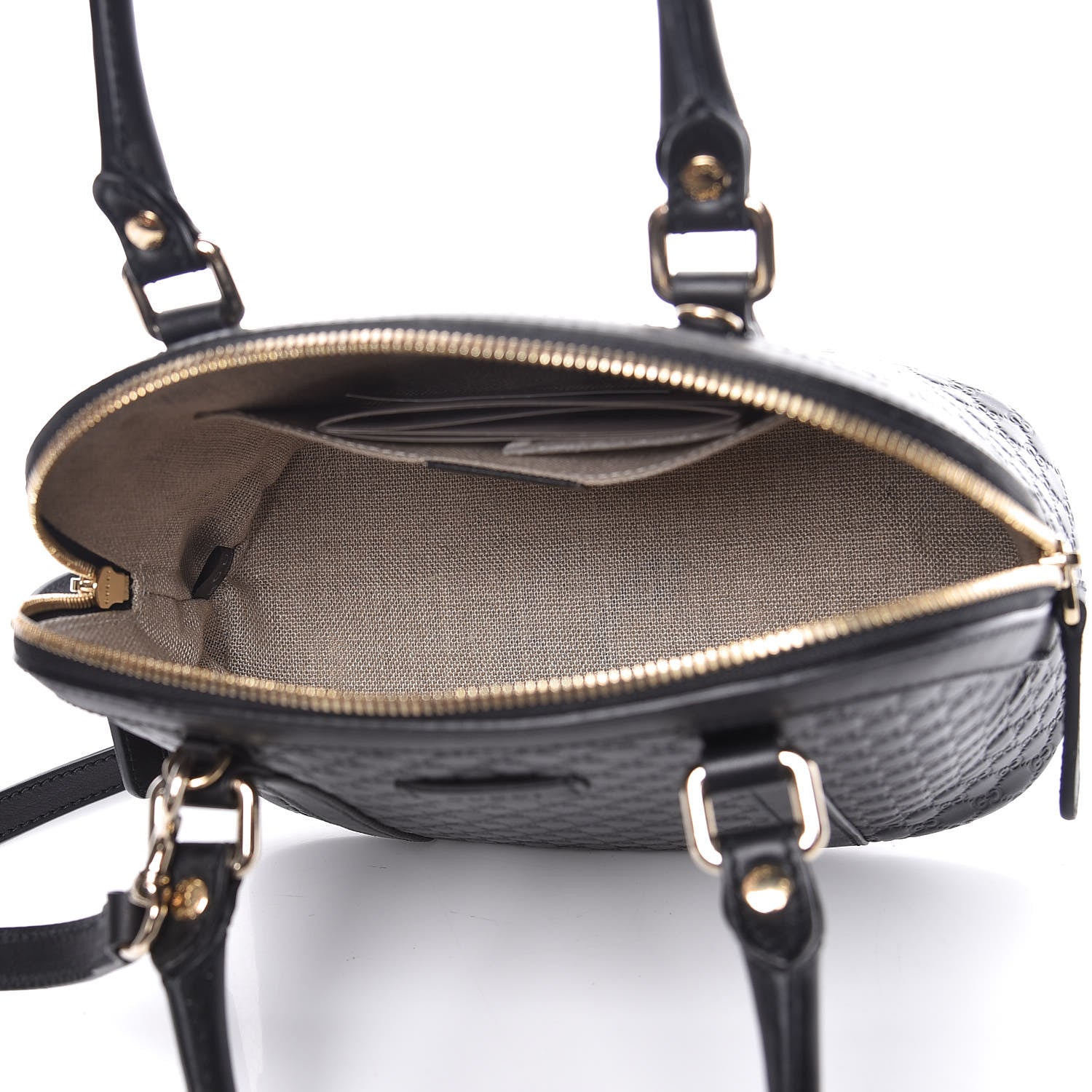 Gucci Microguccissima Mini Dome Bag Black 5 of 10
