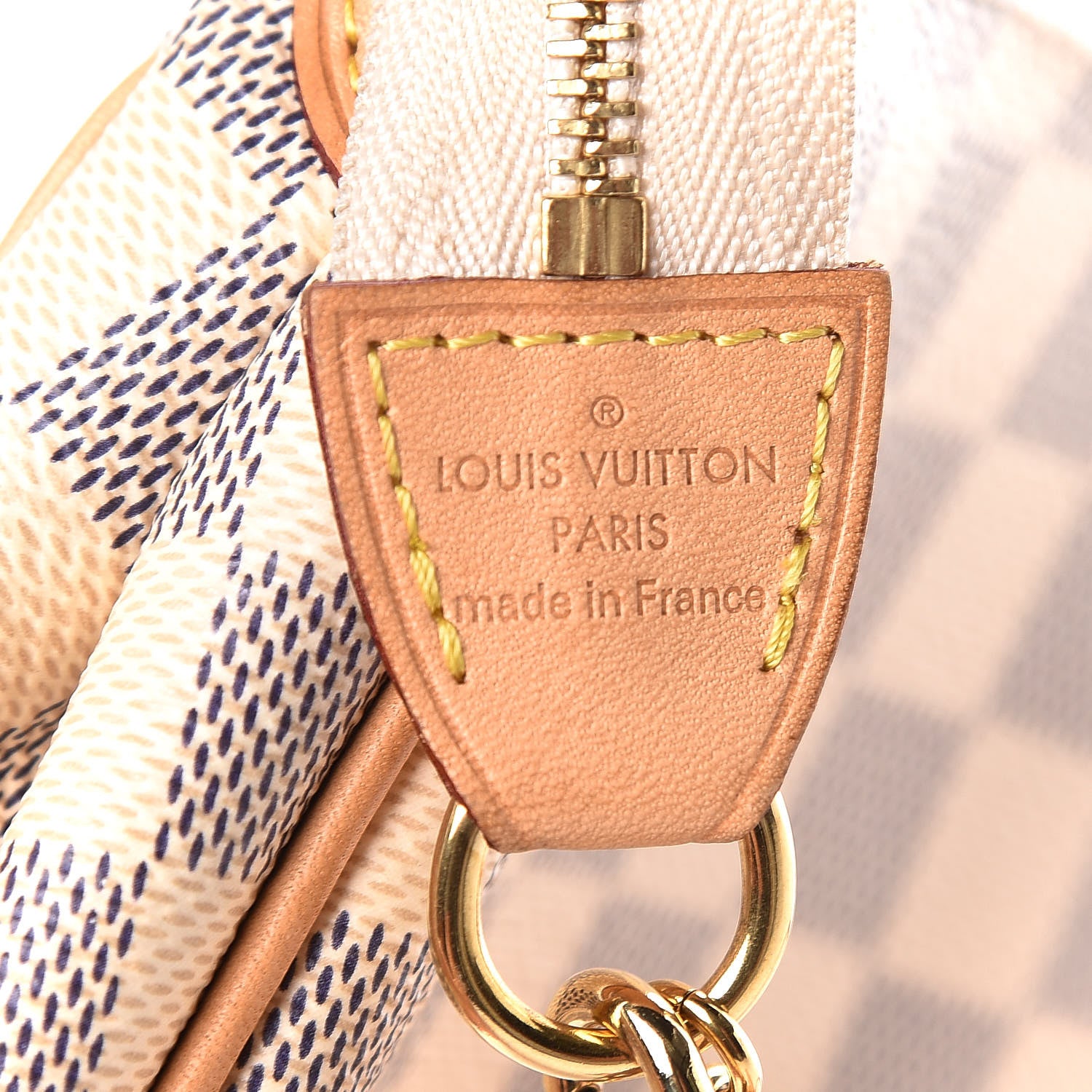 Louis Vuitton Damier Azur Eva Clutch 6 of 10
