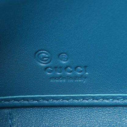 Gucci Microguccissima Zip Around Wallet Deep Cobalt 6 of 8