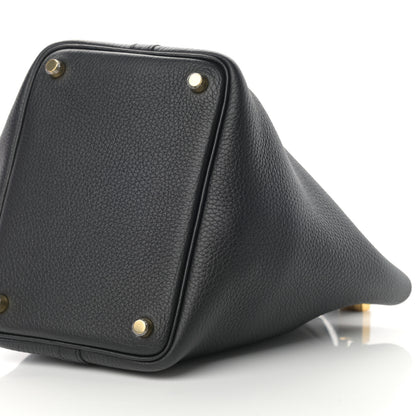 Hermes Taurillon Clemence Picotin Lock 18 PM Black 10 of 11