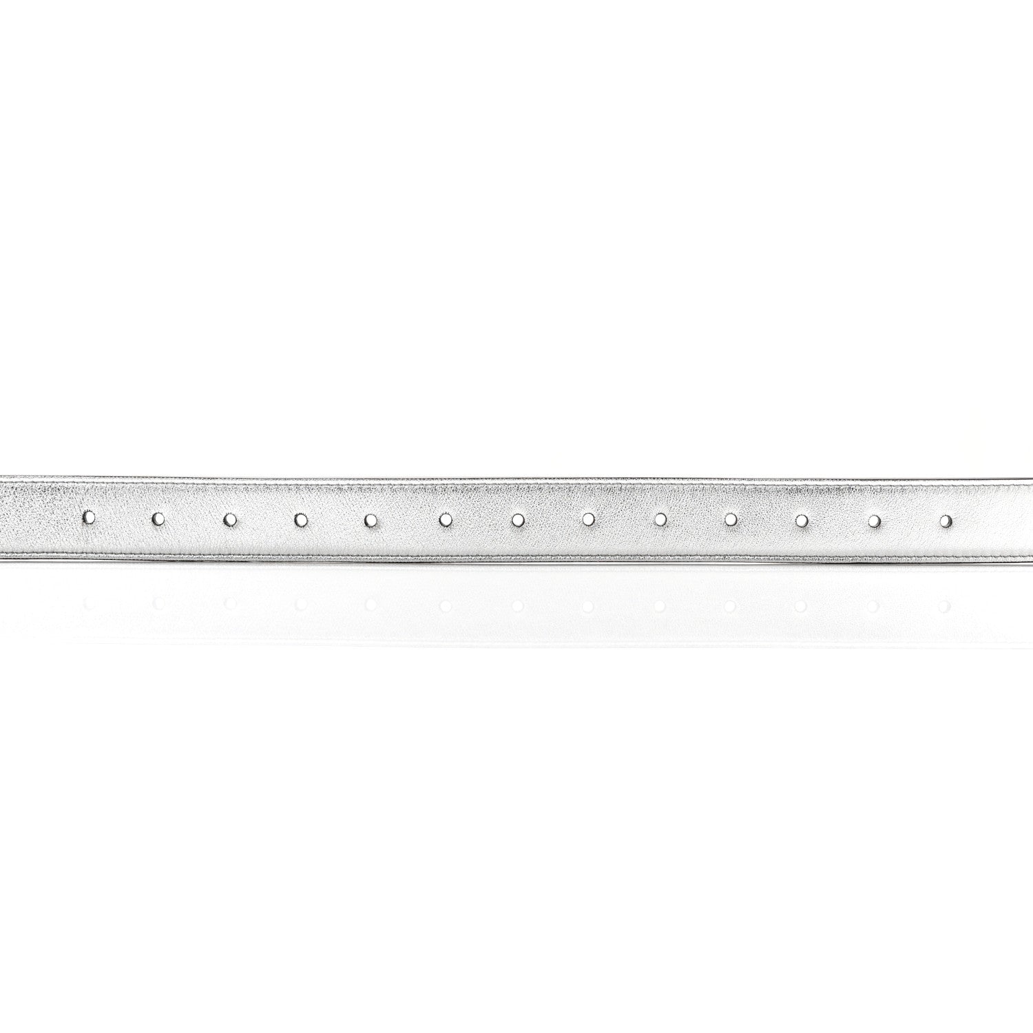 Fendi Vitello Catalan Mirror Multi Accessory Belt Argento 4 of 10