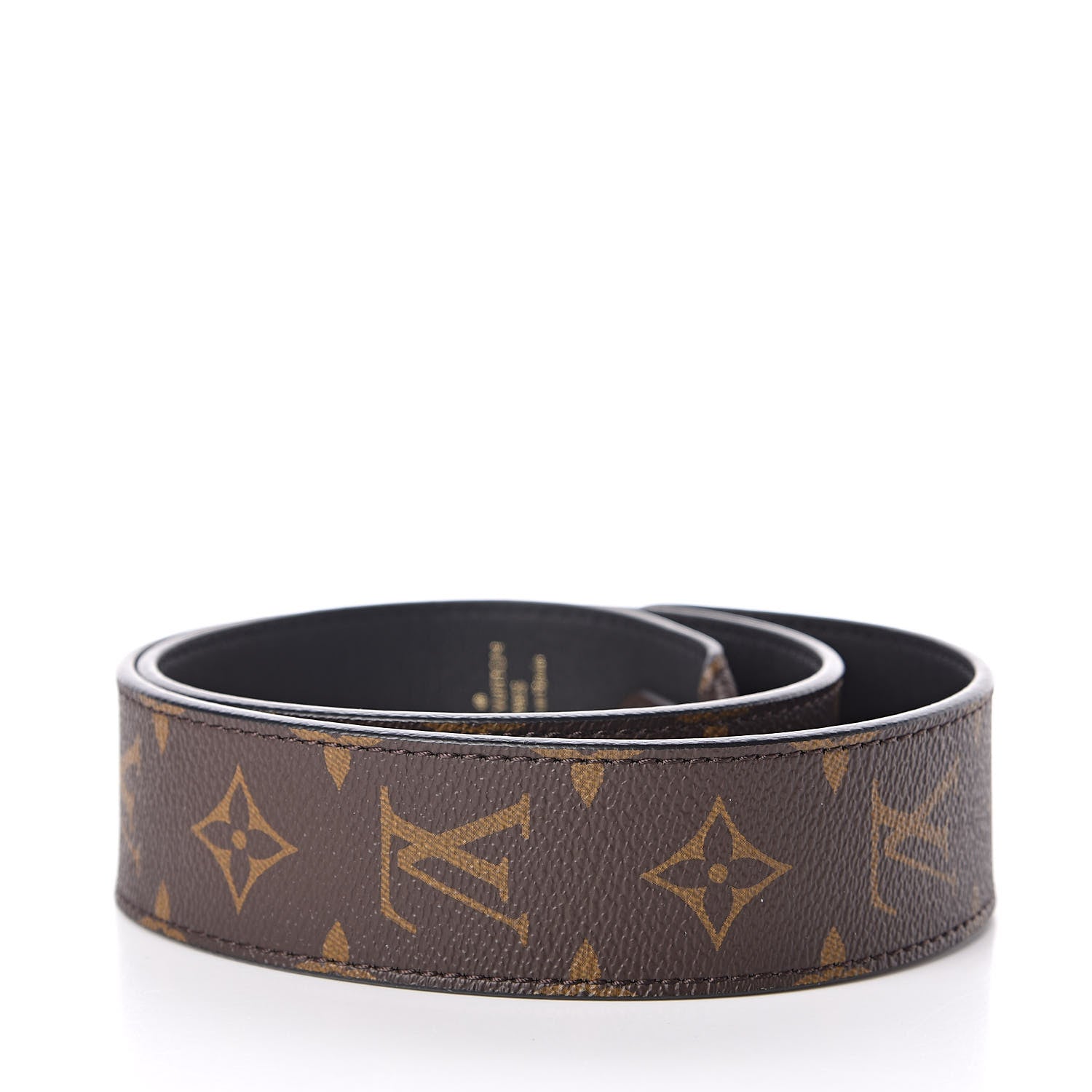 Louis Vuitton Monogram Bandouliere Shoulder Strap Black 2 of 4