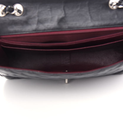 Chanel Lambskin Quilted Jumbo Single Flap Black 5 of 11
