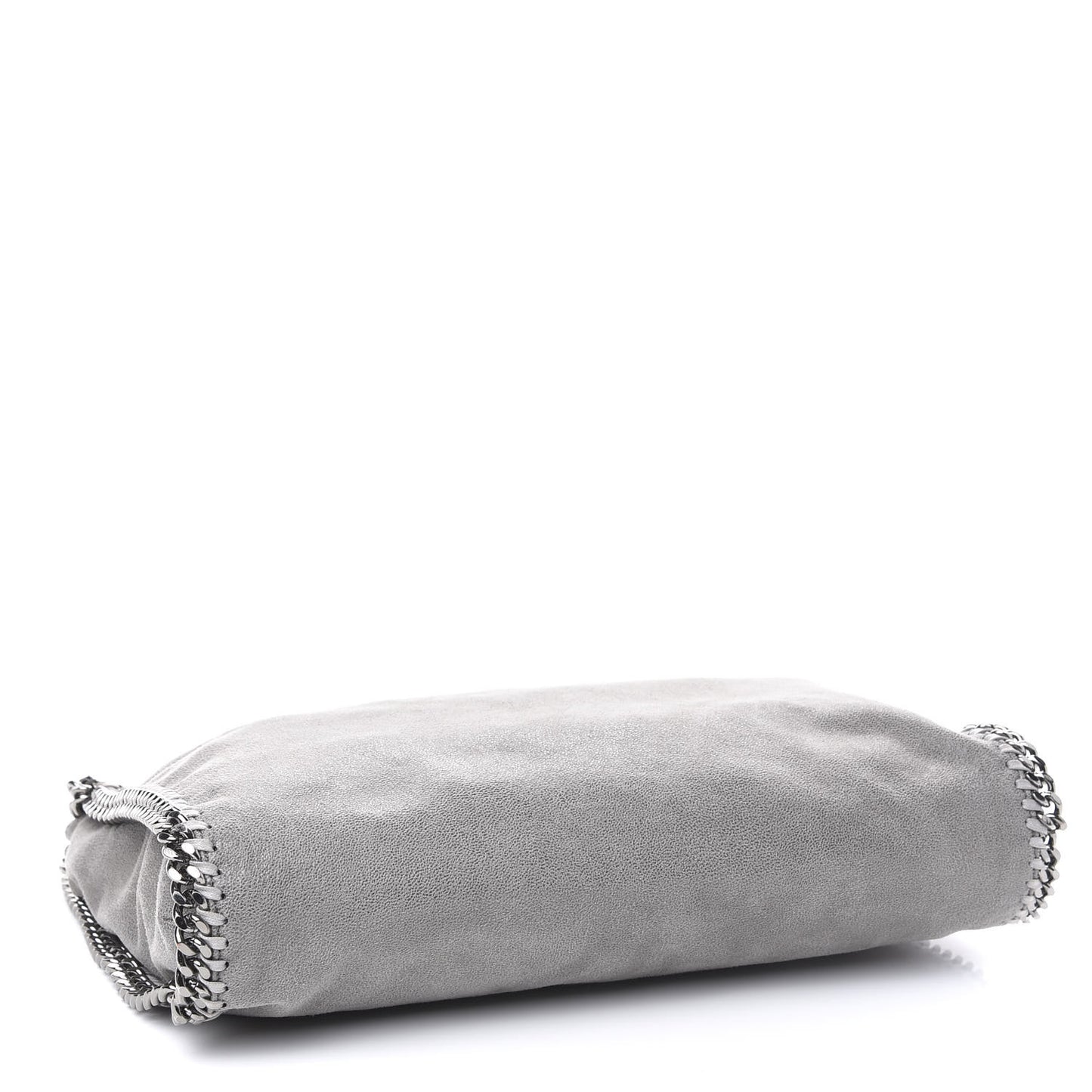 Shaggy Deer Falabella Fold Over Tote Grey