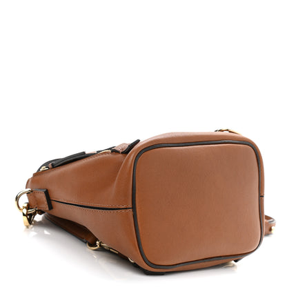 Chloe Suede Calfskin Mini Faye Backpack Tan 4 of 10