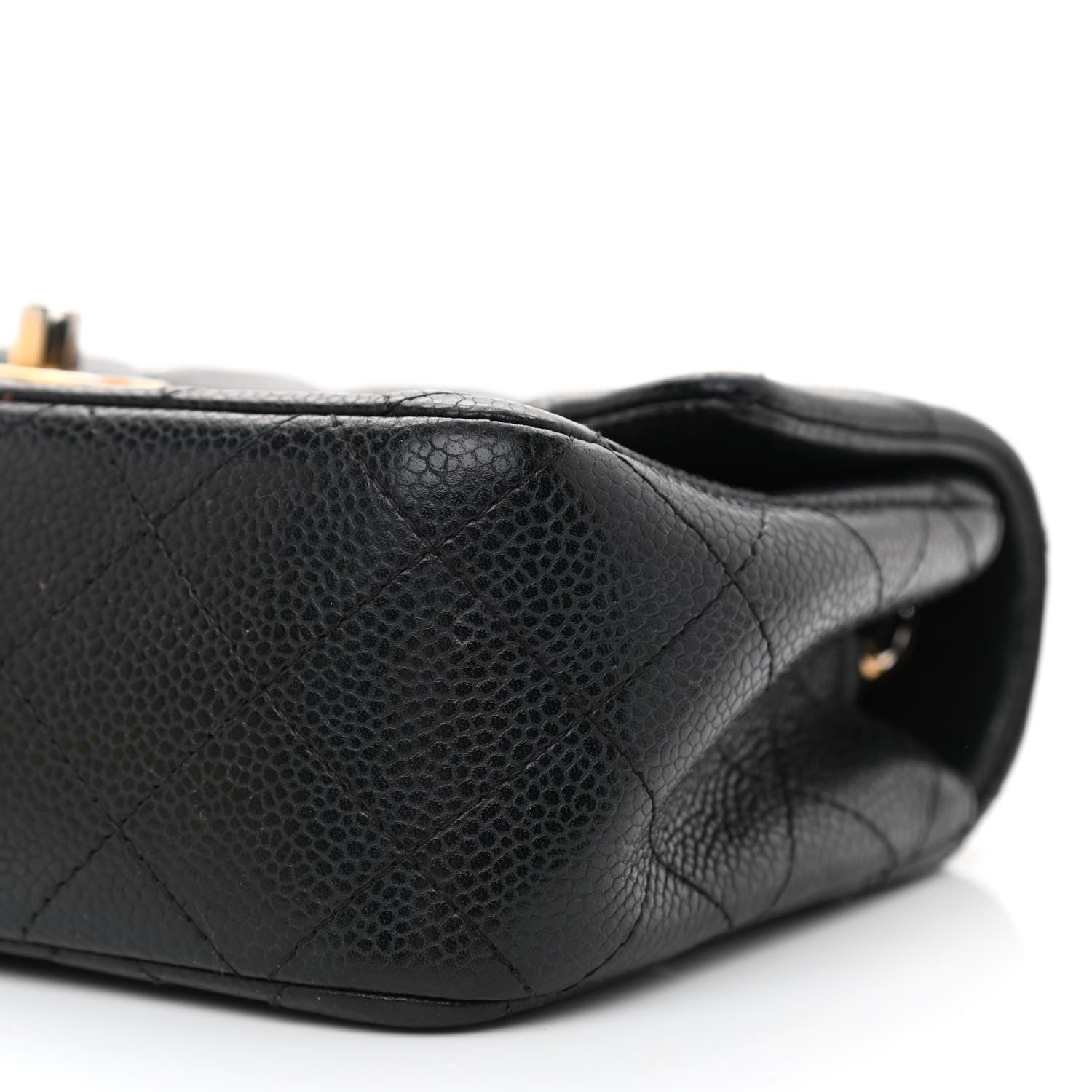 Chanel Caviar Quilted Mini Rectangular Flap Black 10 of 11