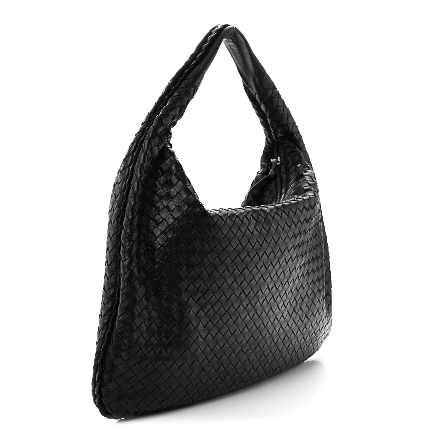 Bottega Veneta Nappa Intrecciato Large Veneta Hobo Black 3 of 11