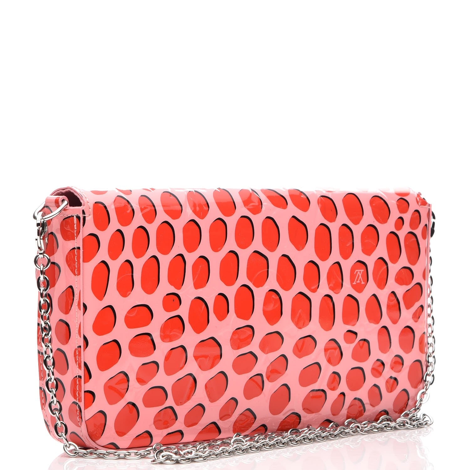 Louis Vuitton Vernis Jungle Dots Pochette Felicie Sugar Pink Poppy 3 of 8