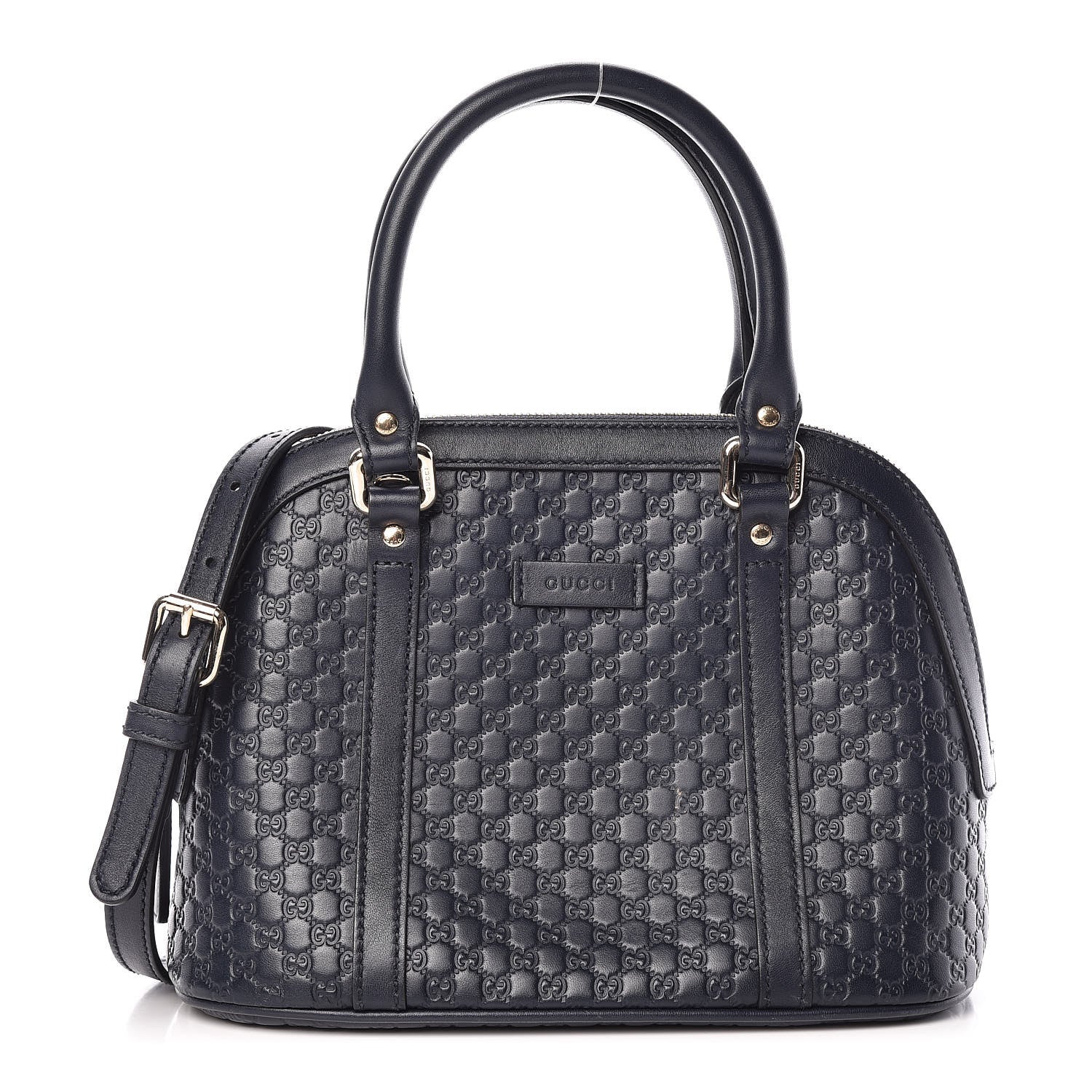 Gucci Soft Microguccissima Mini Dome Bag Blue 1 of 11
