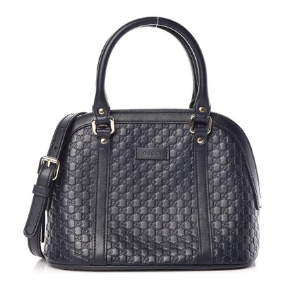 Gucci Soft Microguccissima Mini Dome Bag Blue 1 of 11