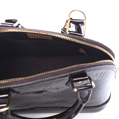 Louis Vuitton Vernis Alma BB Amarante 4 of 4