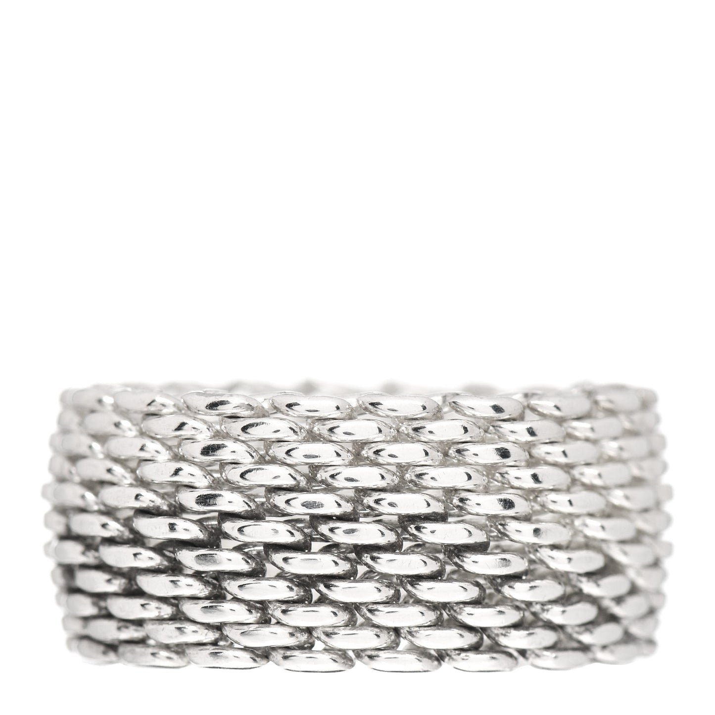 Sterling Silver Somerset Mesh Ring 49 5