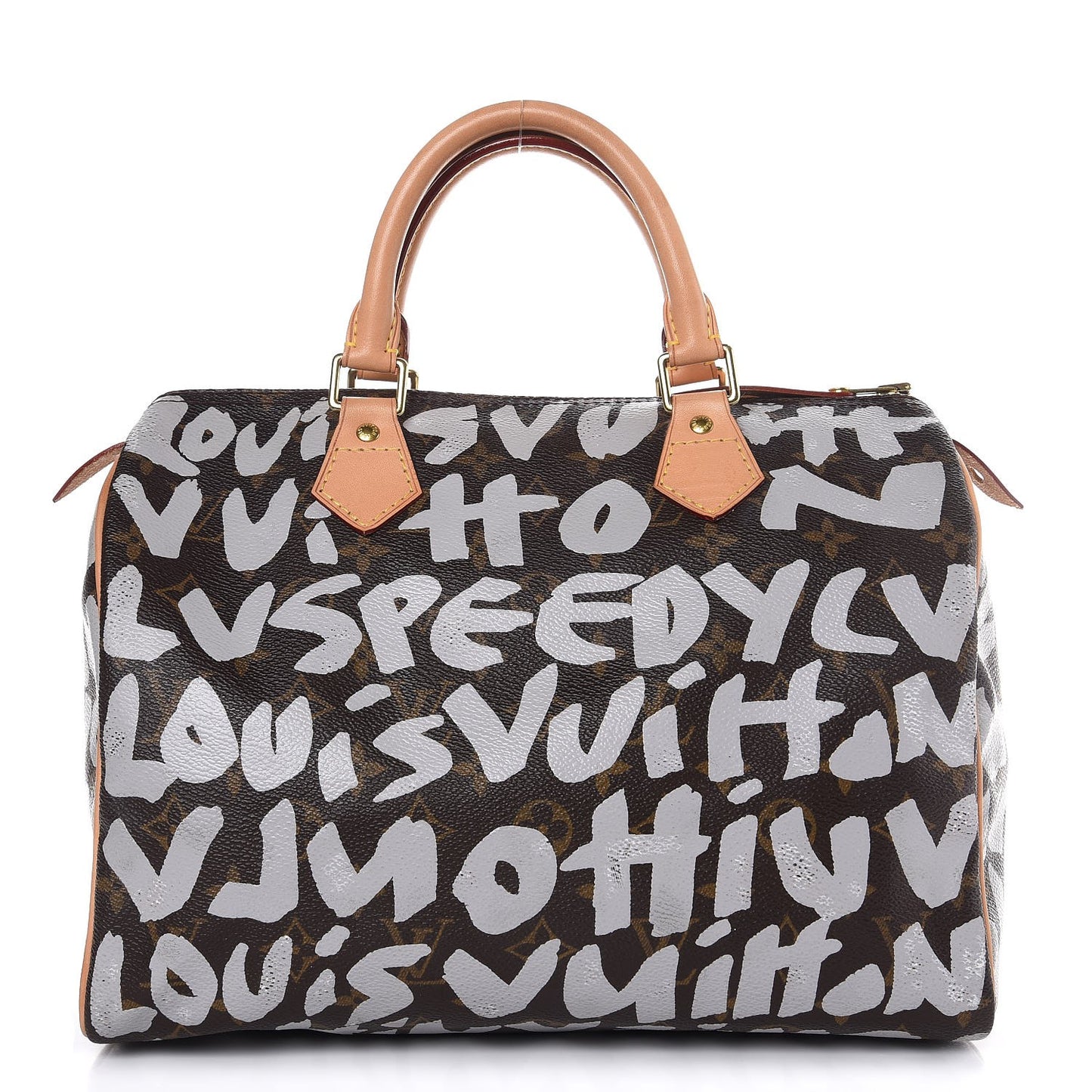 Monogram Graffiti Speedy 30 Silver