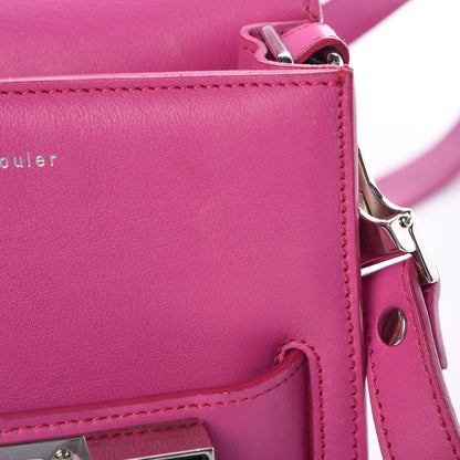 Proenza Schouler Smooth Calfskin Tiny PS11 Classic Shoulder Bag Fuxia 11 of 12