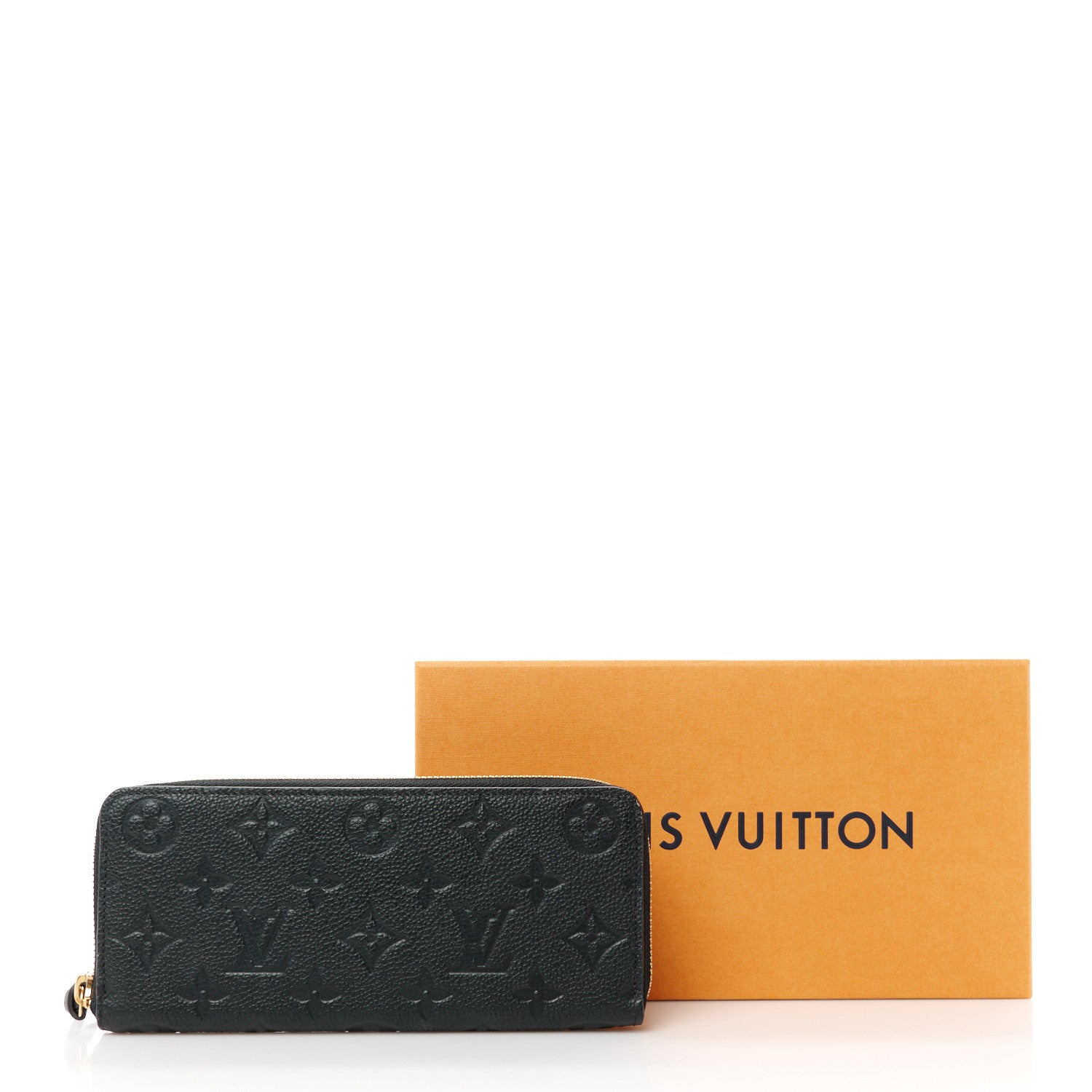 Louis Vuitton Empreinte Clemence Wallet Black 8 of 8