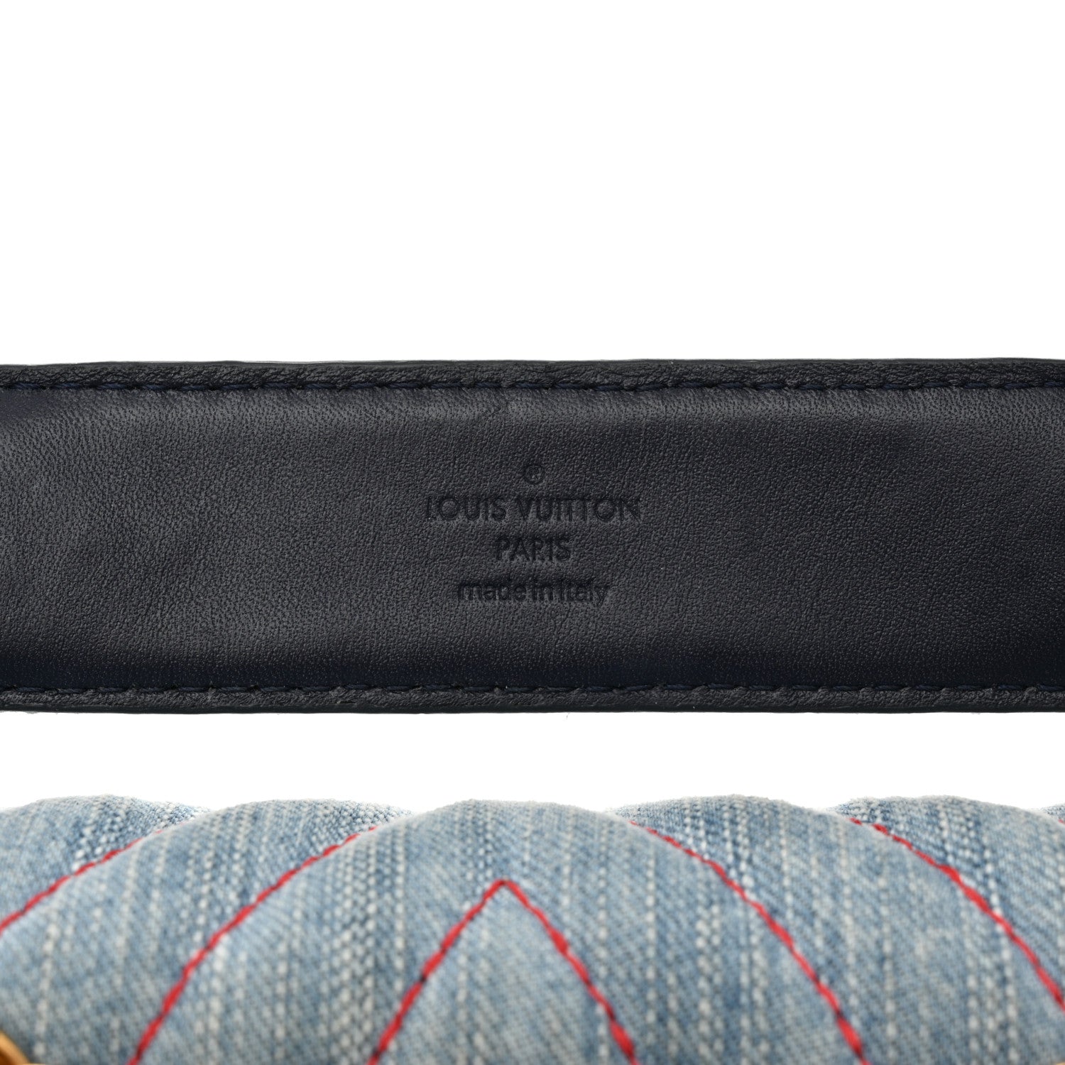 Louis Vuitton Denim New Wave Chain MM Blue 11 of 13