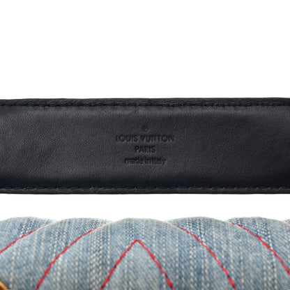 Louis Vuitton Denim New Wave Chain MM Blue 11 of 13