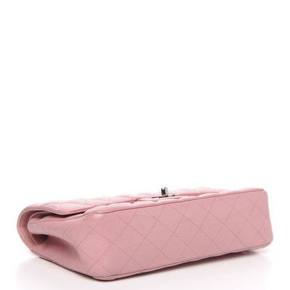 Chanel Caviar Quilted Medium Double Flap Pink 5 of 15