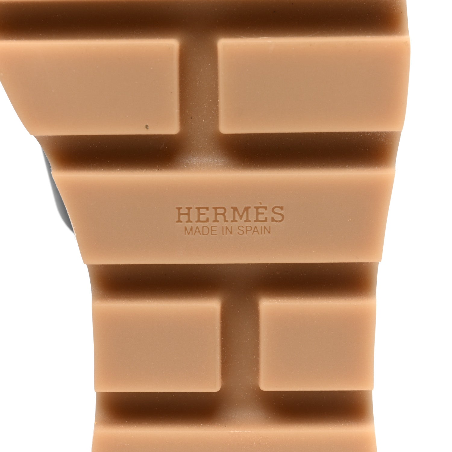 Hermes Calfskin Cork Eze 30 Sandals 35 Black 6 of 8