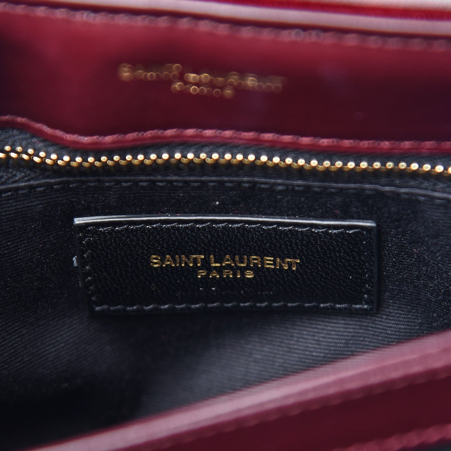 Velvet Y Quilted Monogram Toy Loulou Crossbody Bag French Burgundy