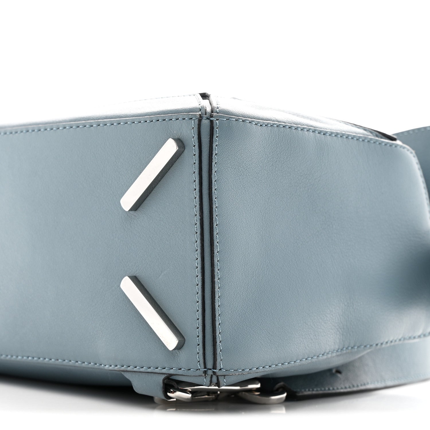 Loewe Calfskin Small Puzzle Bag Stone Blue 9 of 9