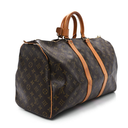 Louis Vuitton Monogram Keepall 50 2 of 14