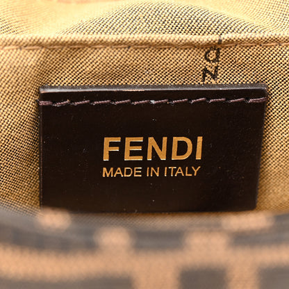 Fendi Zucca Small Chef Shoulder Bag Tobacco 6 of 10