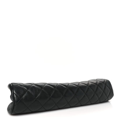 Chanel Lambskin Quilted Timeless Clutch Black 4 of 10