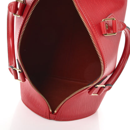Louis Vuitton Epi Speedy 30 Rouge 5 of 11