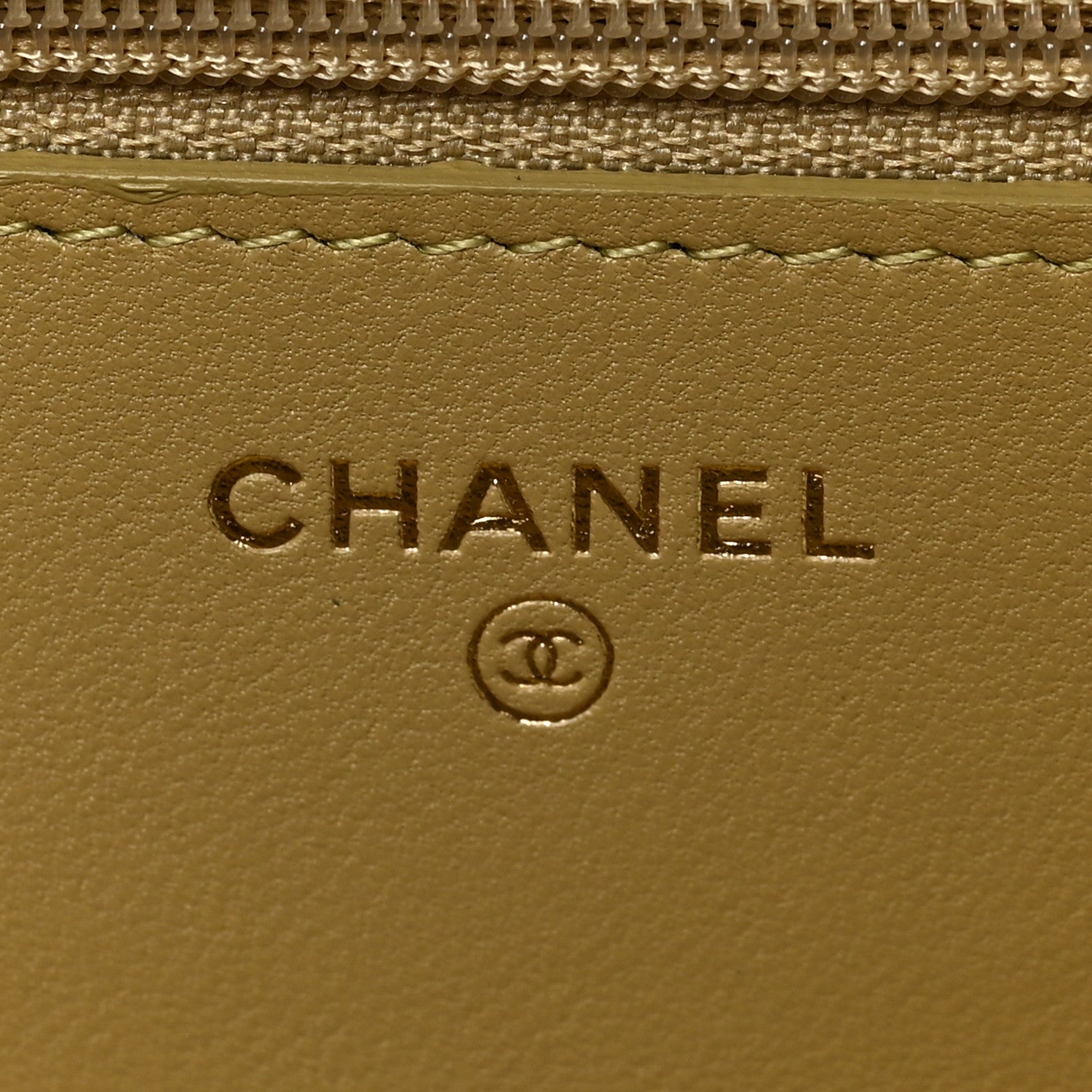 Chanel Lambskin Quilted Chanel 19 Wallet On Chain WOC Light Green 6 of 9