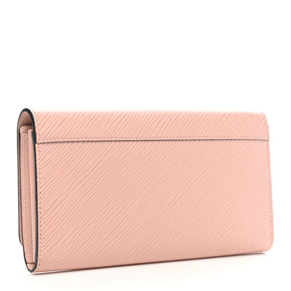 Louis Vuitton Epi Twist Wallet Rose Ballerine 3 of 7