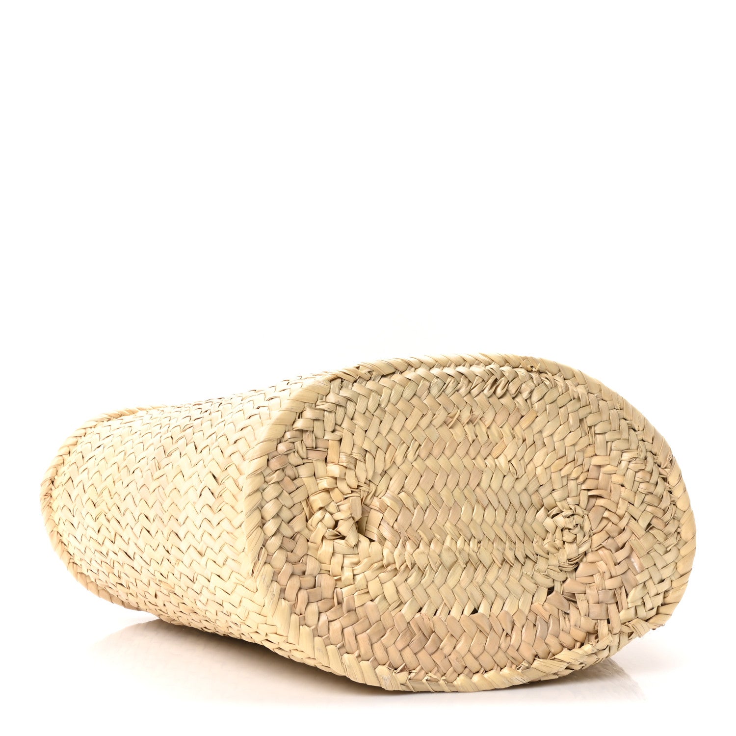 Loewe Raffia Basket Tote Bag Natural Tan 4 of 9
