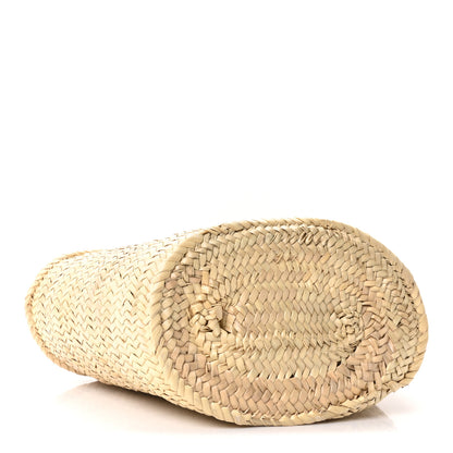 Loewe Raffia Basket Tote Bag Natural Tan 4 of 9