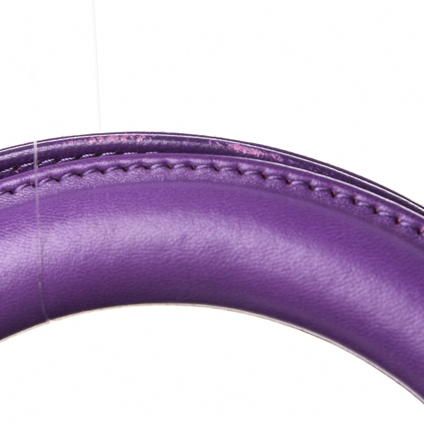Lambskin Cannage Large Lady Dior Purple