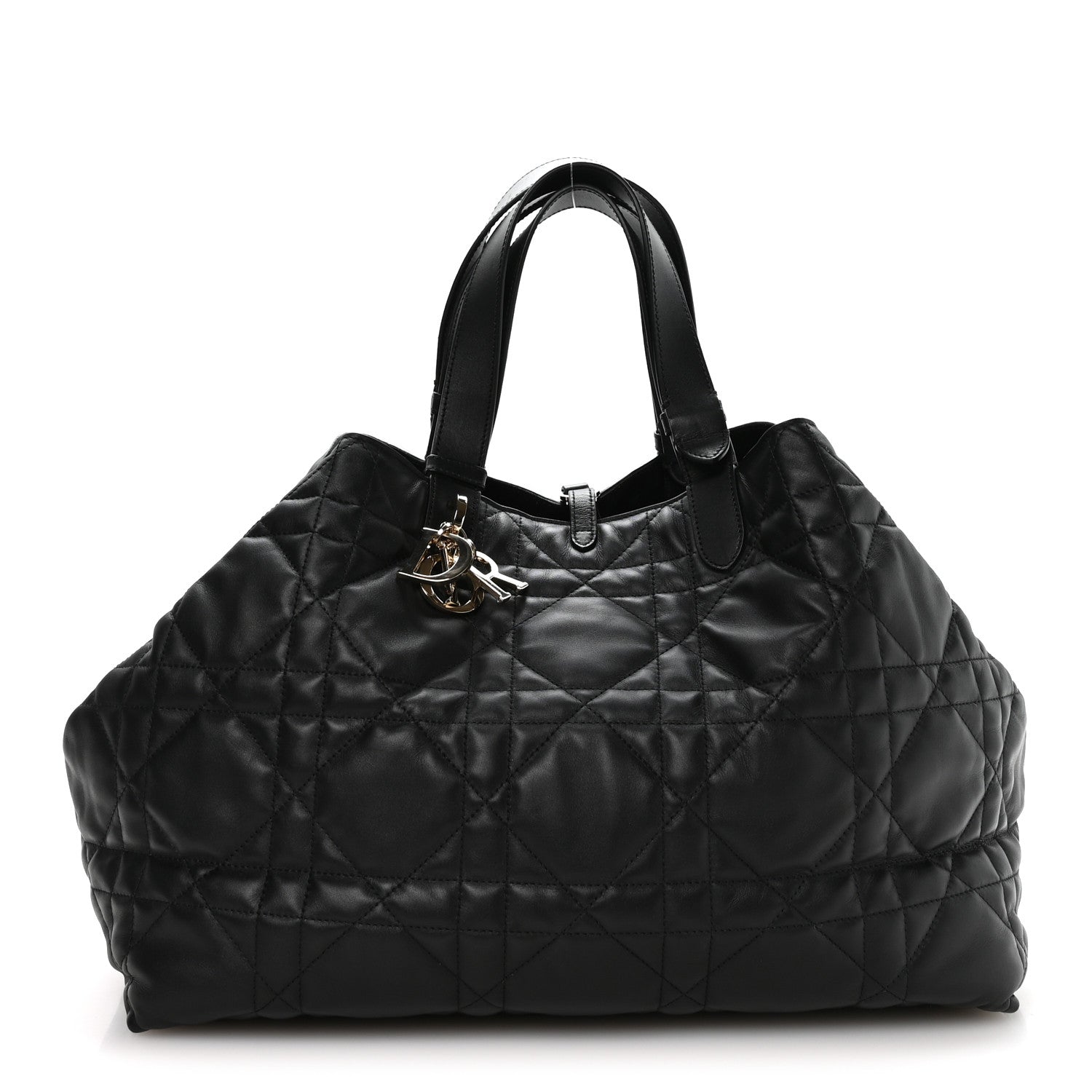 Christian Dior Calfskin Macrocannage Large Toujours Black 1 of 12