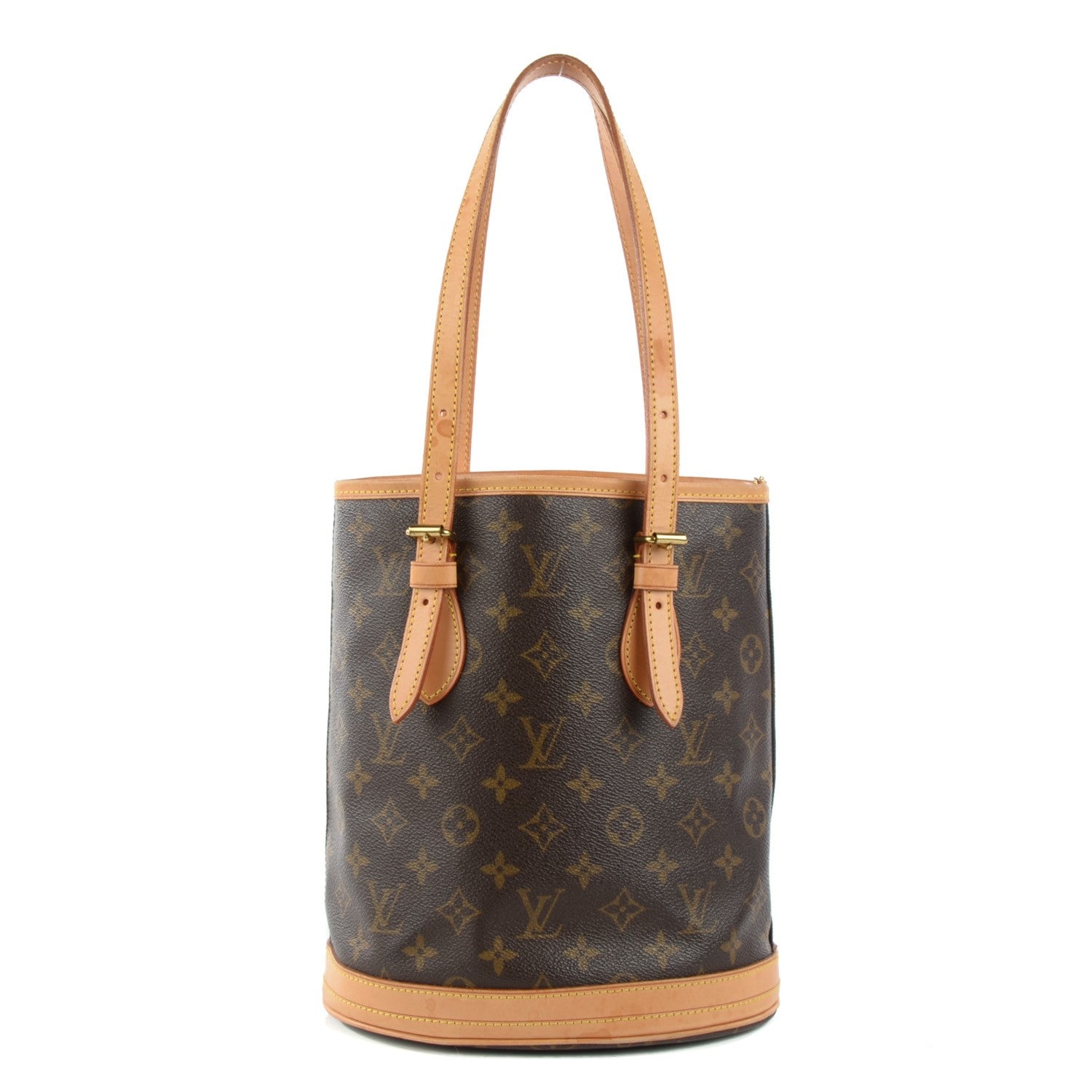 Louis Vuitton Monogram Petit Bucket 23 1 of 10