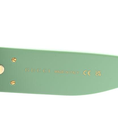 Gucci Oversized Square GG0783S Sunglasses Green 5 of 8