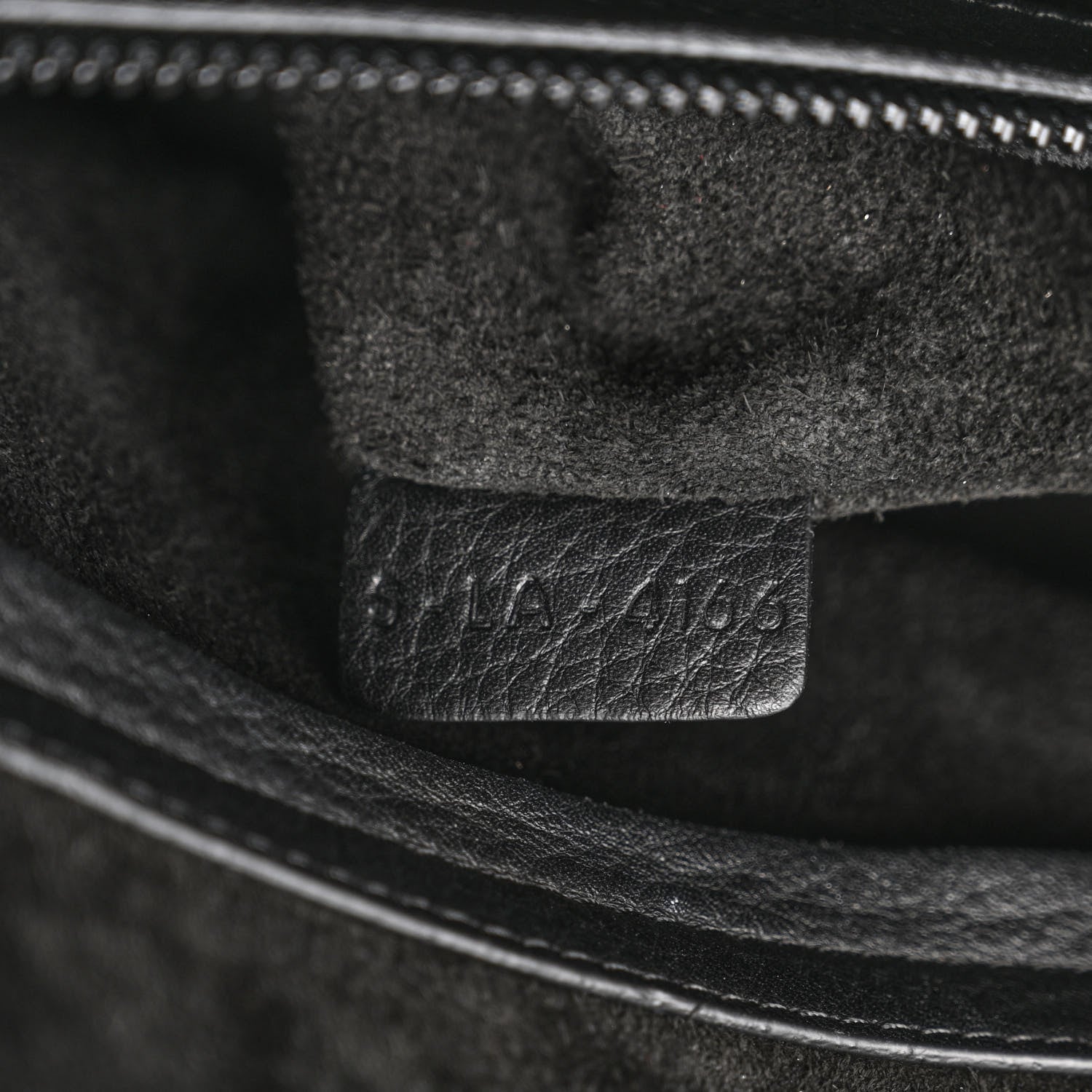 Celine Grained Calfskin Medium Phantom Luggage Black 7 of 11