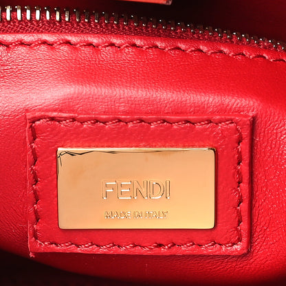 Fendi Nappa Mini Peekaboo Iconic Satchel Fiamma 7 of 10