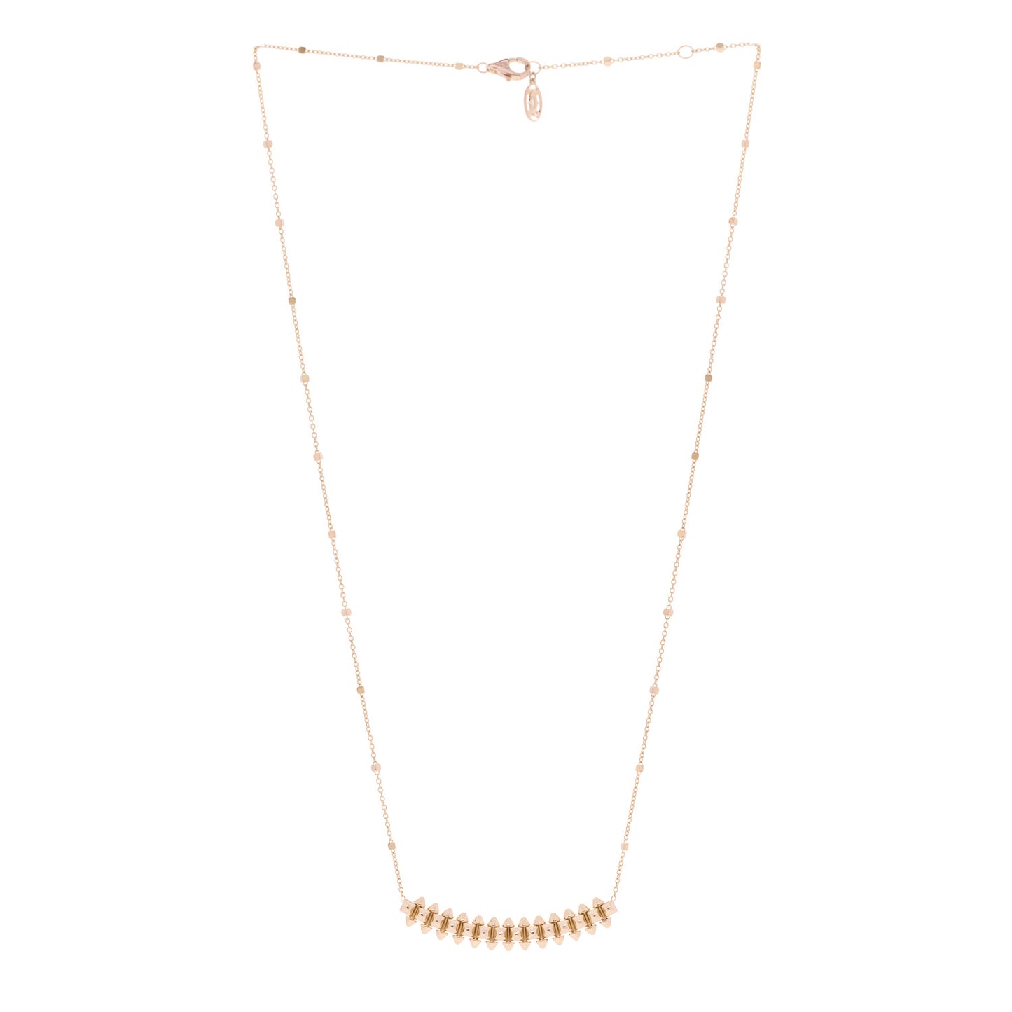 18K Pink Gold Small Clash de Cartier Necklace