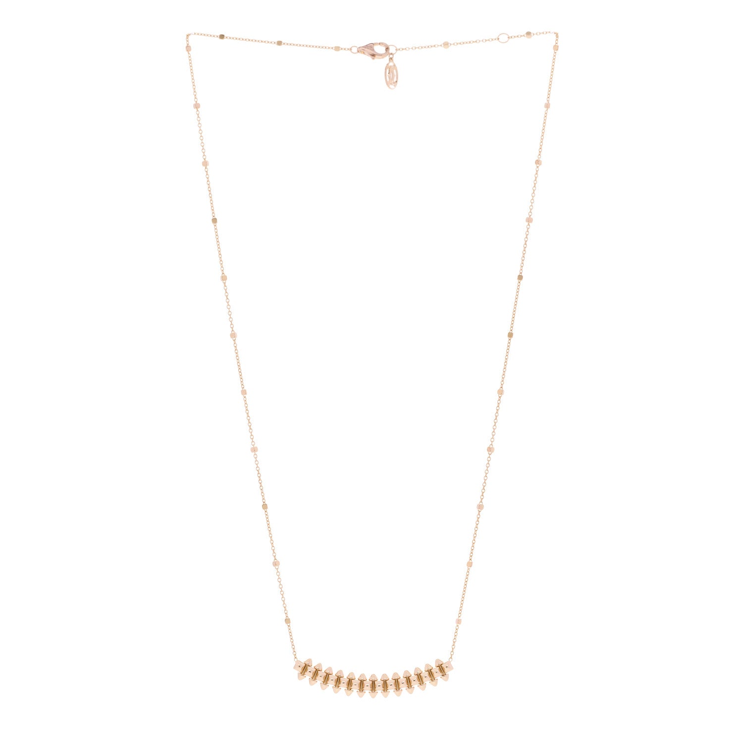 Cartier 18K Pink Gold Small Clash de Cartier Necklace 3 of 7