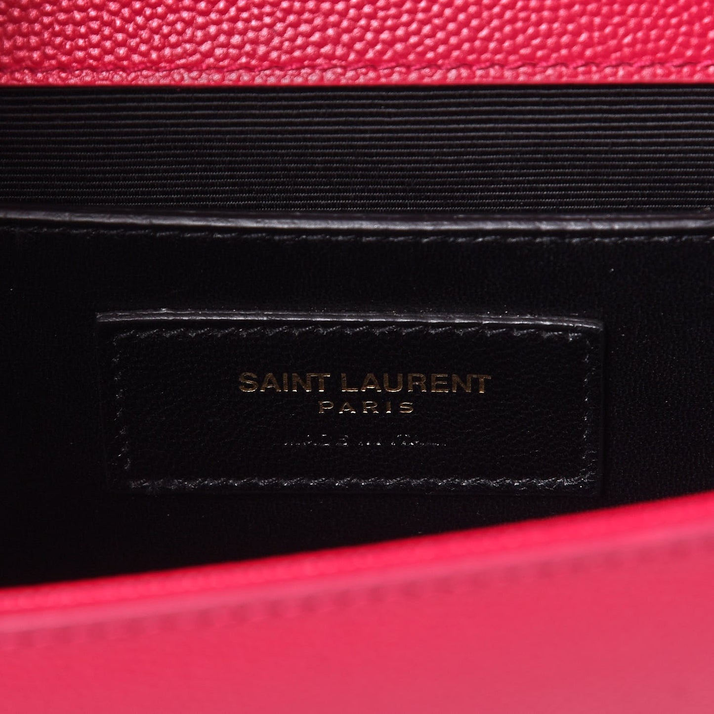 Grain De Poudre Medium Monogram Kate Satchel Lipstick Fuchsia