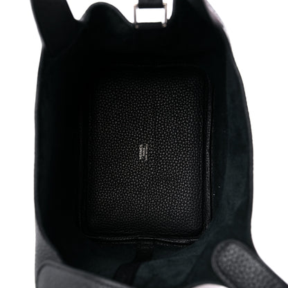 Hermes Taurillon Clemence Picotin Lock 18 PM Black 5 of 10